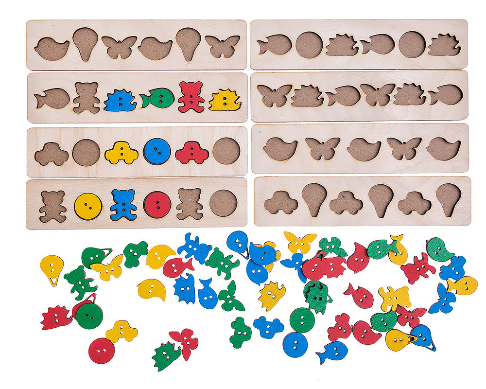 Koka kumode-sorteris "Podziņas"