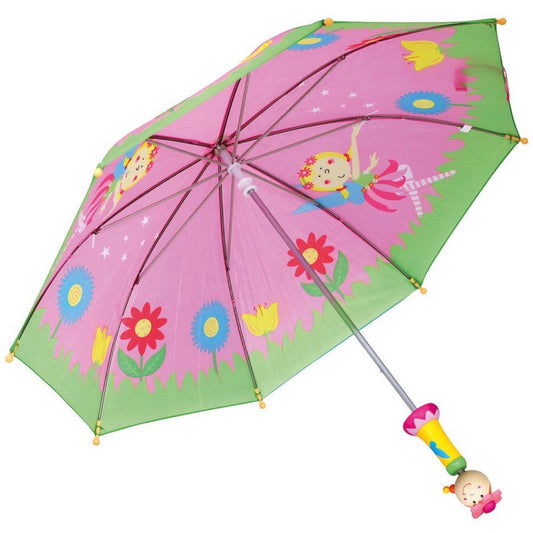 Зонт с деревянной ручкой "Фея"