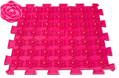 Ortopēdiskais paklājs "Lotosa zieds" 1 modulis